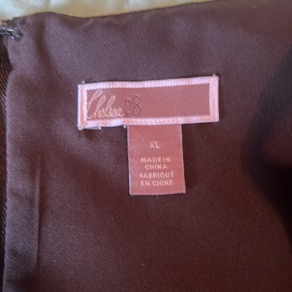 Chelsea 28 Cold Shoulder Cocktail Dress, XL, Black - Picture 3 of 6